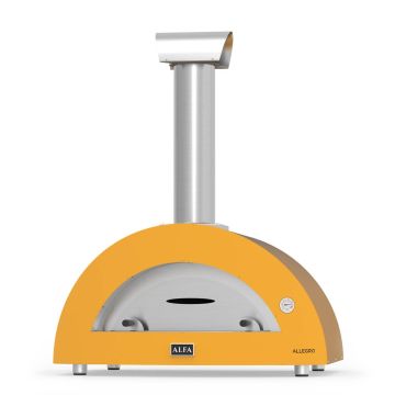 Allegro Wood Fired Outdoor Pizza Oven - Yellow