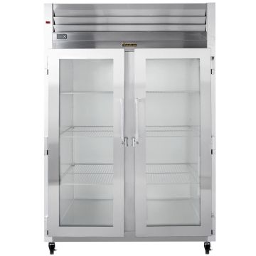 Réfrigérateur 2 portes vitrées battantes - 52"