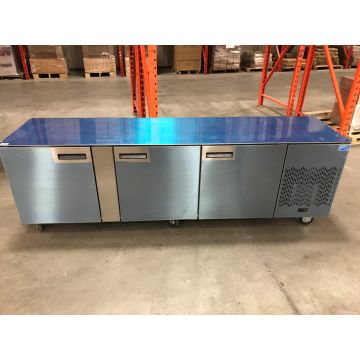 96" Mobile Refrigerated Prep Table