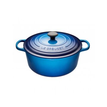 5.3 L Round French Oven - Blueberry