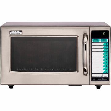 Commercial Microwave - 1000 W / 3 Power Levels (Damaged)