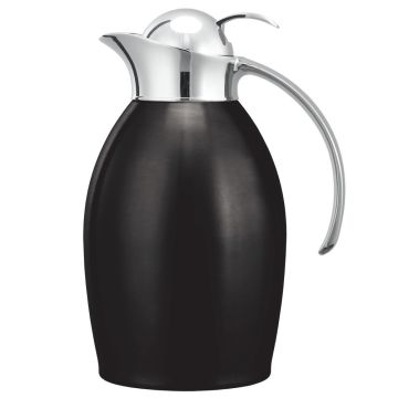 1L Nicollet Stainless Steel Insulated Carafe - Brushed Black Onyx