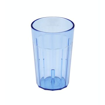 7.7 oz Blue Plastic Glass - Newport