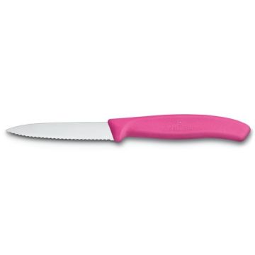 3.25" Serrated Paring Knife - Pink