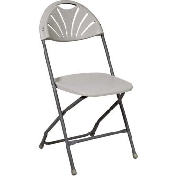Resin Folding Chair - Light Grey (4/box)