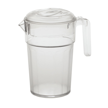 34 oz Camwear Clear Polycarbonate Pitcher with Lid