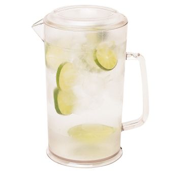 64 oz Clear Polycarbonate Pitcher with Lid