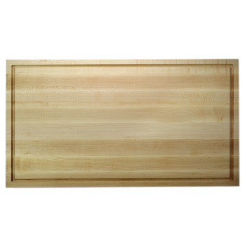 Planche à découper en bois d'érable 24" x 14"