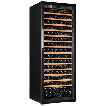 Pure Cellar, Multi-Temperature, 1 Black Glass Door - 182 Bottles