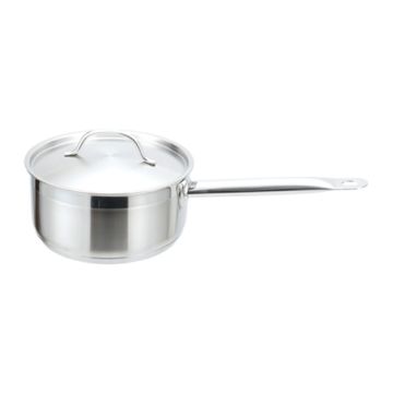 1.2 L Pro Low Stainless Steel Saucepan with Lid