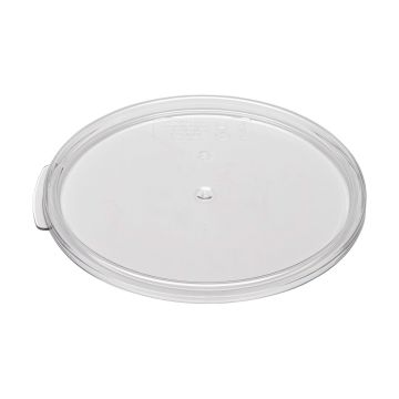 Lid for 1.9 and 3.8 L Round Graduated Containers - Clear