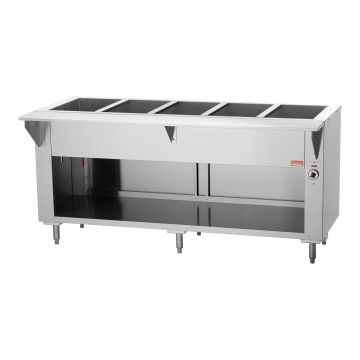 72" Electric Floor Steam Table - 240 V