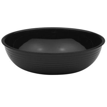 12" Ribbed Polycarbonate Serving Bowl
