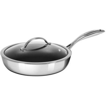 stainless steel saute pan with lid