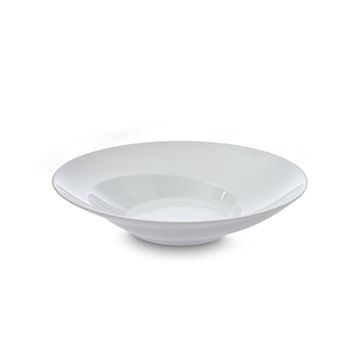 10.4" Round Pasta Plate - White