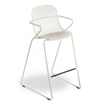Ramatuelle 73' Metal Bar Chair - Absolute Cream