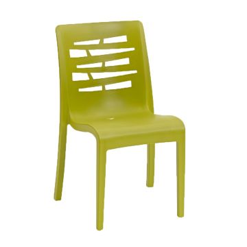 Chaise en résine Essenza - Vert fougère