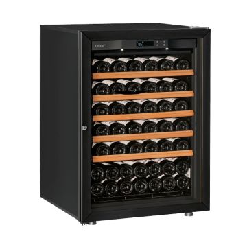 La Premiere Cellar, 1 Temperature, 1 Glass Door with Black Frame - 74 Bottles