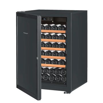 La Premiere Cellar, 1 Temperature, 1 Solid Door with Black Frame - 74 Bottles