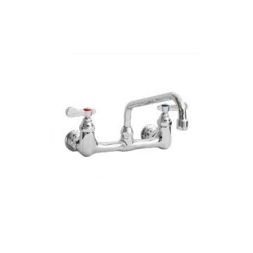 Wall Mount Faucet with 12" Nozzle (Damaged)