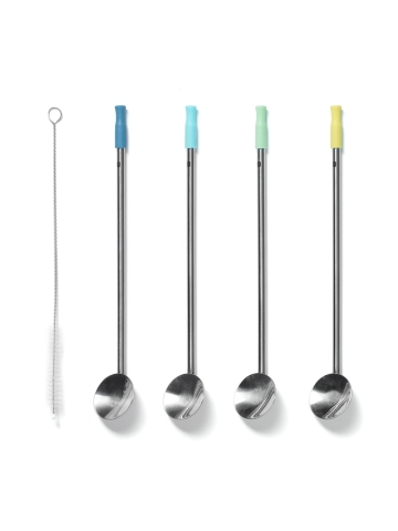 Stainless Steel Spoon Straws
