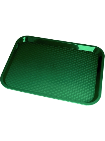 10" x 14" Fast Food Tray - Forest Green