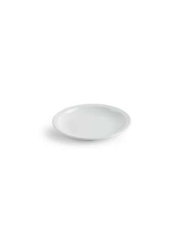 Assiette ronde en mélamine 7" - Miralyn blanc