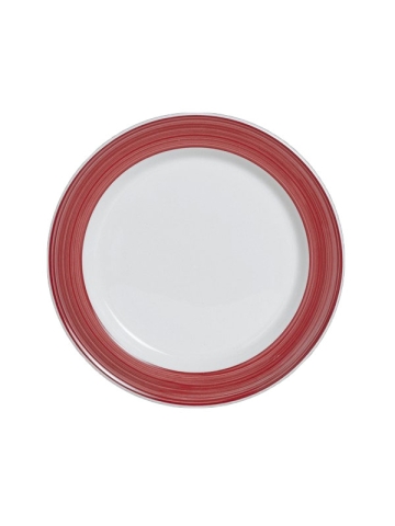 6.25" Round Plate - Freedom Red