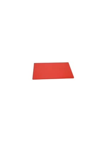 20" x 15" Polyethylene Cutting Board - Red