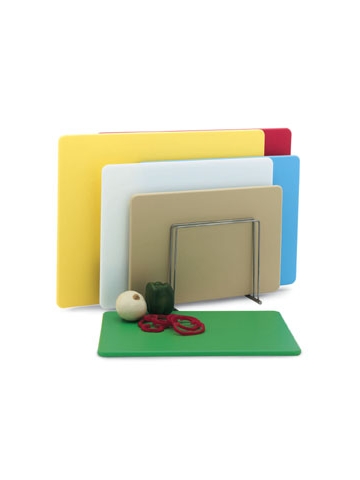 18" x 12" Polyethylene Cutting Board - Yellow
