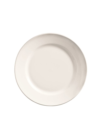 Assiette ronde à bord large 6,25" - Porcelana