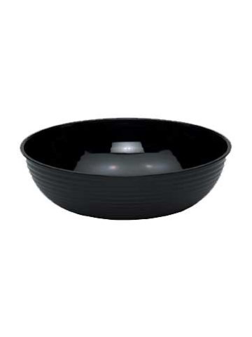 12" Ribbed Polycarbonate Serving Bowl