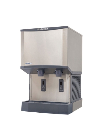 Ice maker & dispenser air/cooled production capacity 500 lb/24H, 115 volts 