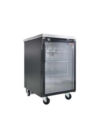 Réfrigérateur de bar porte vitrée - 23"