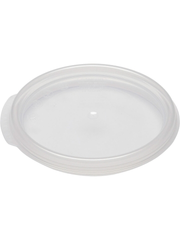 Camwear Lid for 1.9 and 3.8 L Round Graduated Containers - Translucent