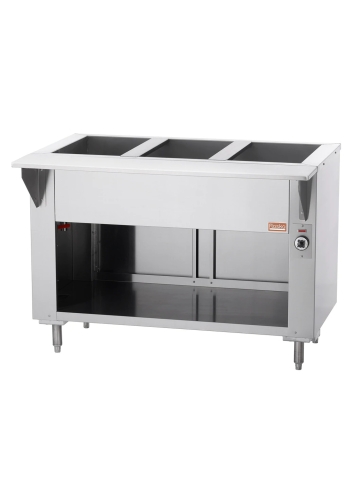 48" Electric Floor Steam Table - 208V