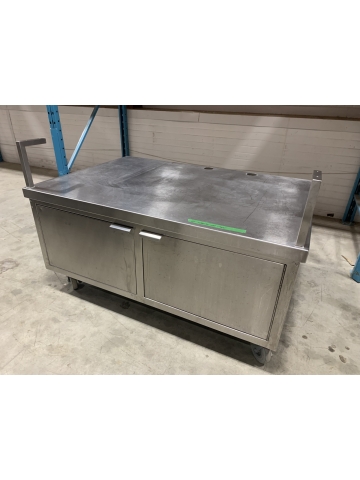 Closed Equipment Stand w/ Casters (Used)