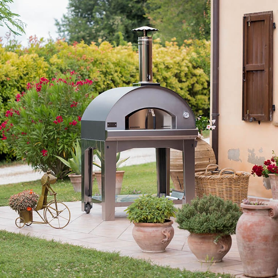 Margherita Exterior Woodfired Pizza Oven - Anthracite - Fontana - Doyon  Després