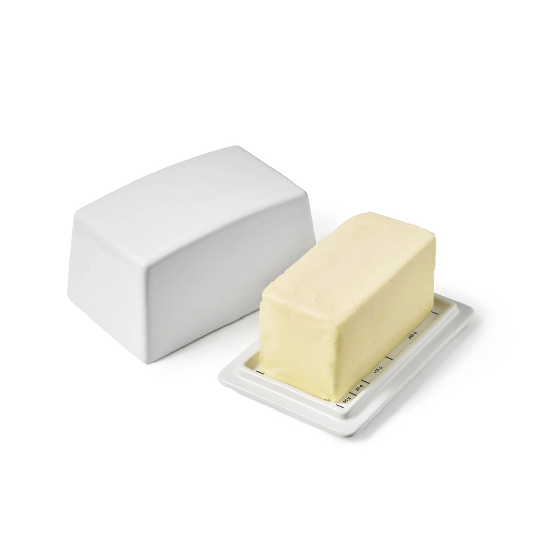 Beurrier en céramique avec mesure 1 lb 