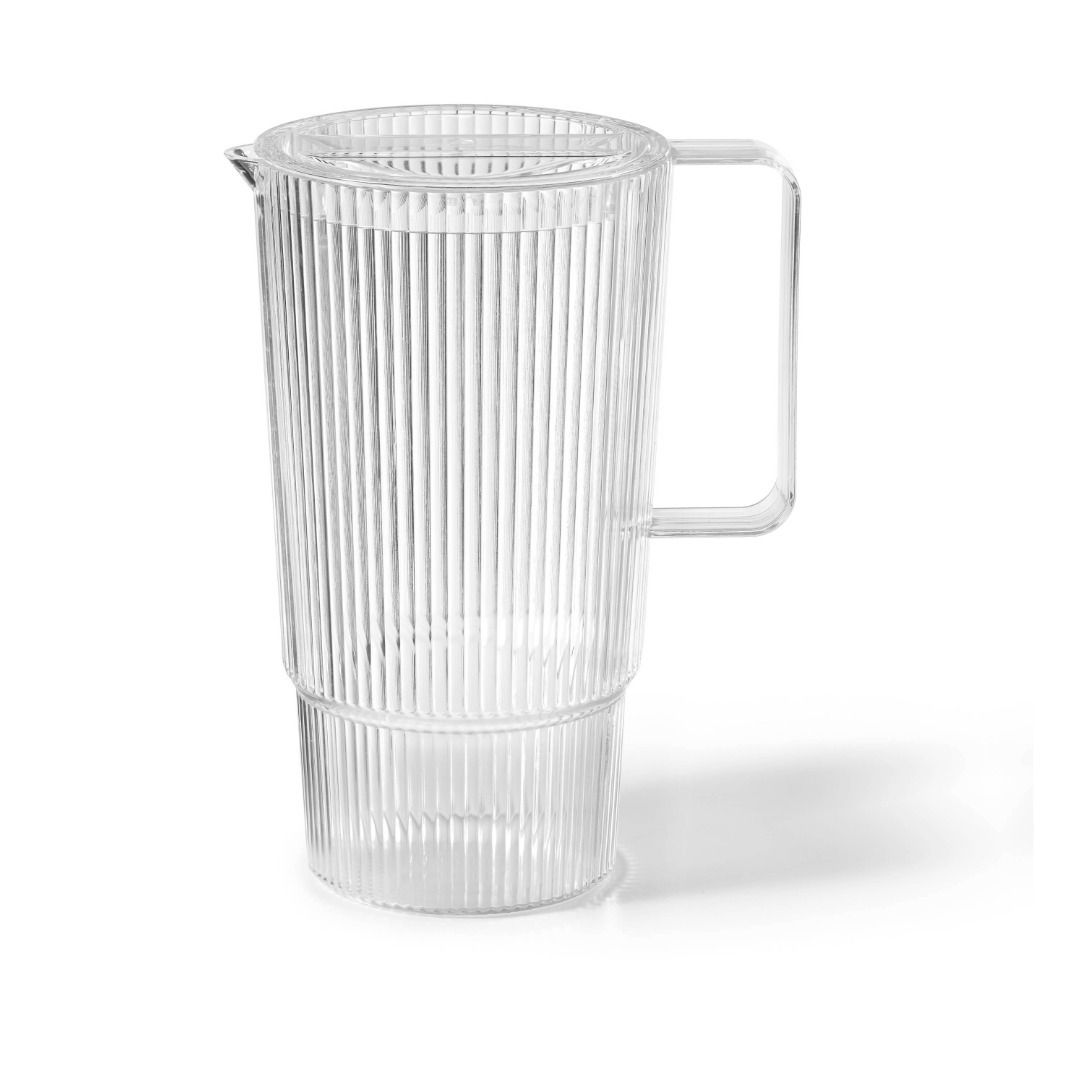 Unbreakable Pitcher with Lid 2.4 L - Clear