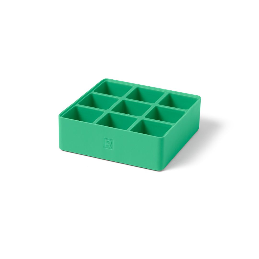 Ensemble de deux moules à glaçons en silicone