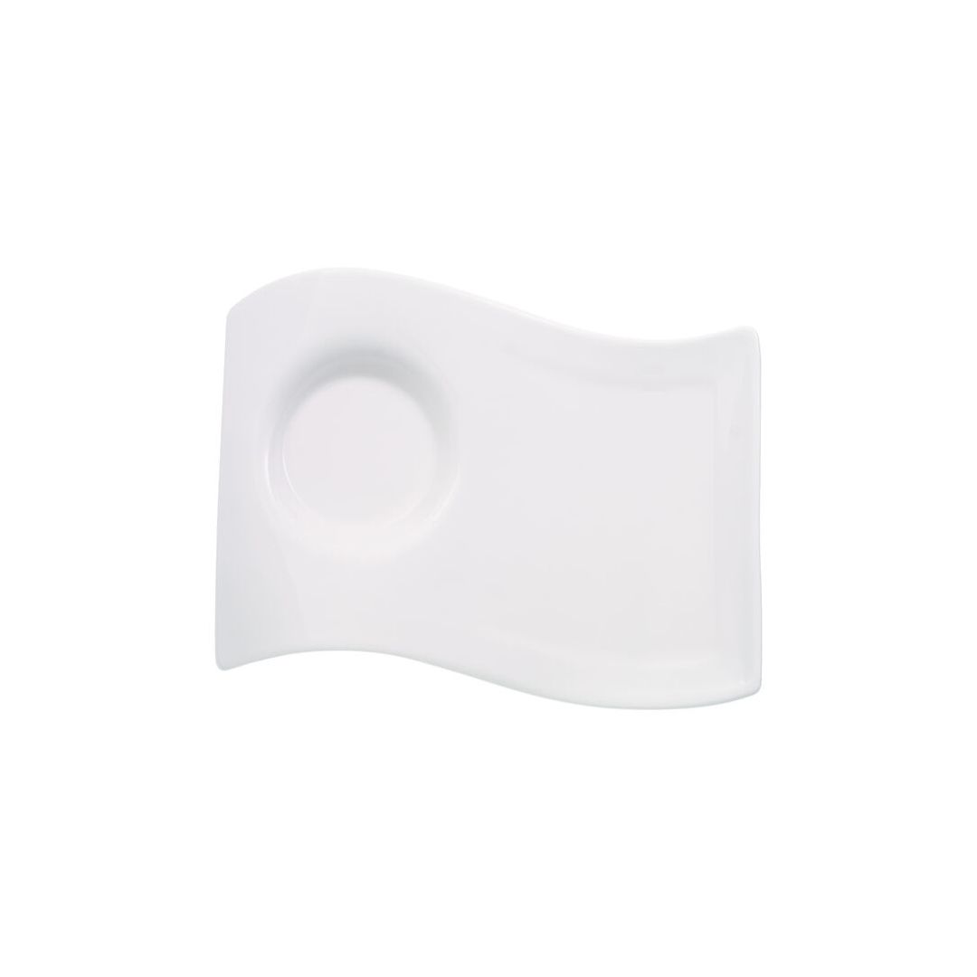 8.5" x 6.5" Rectangular Saucer - NewWave Caffè