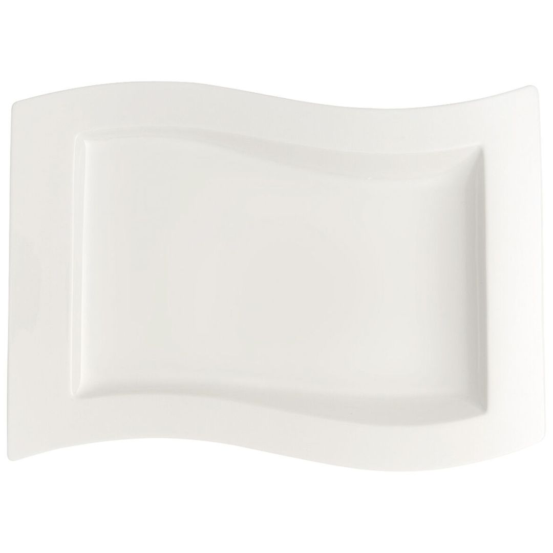 Assiette rectangulaire 13" x 9,5" - NewWave