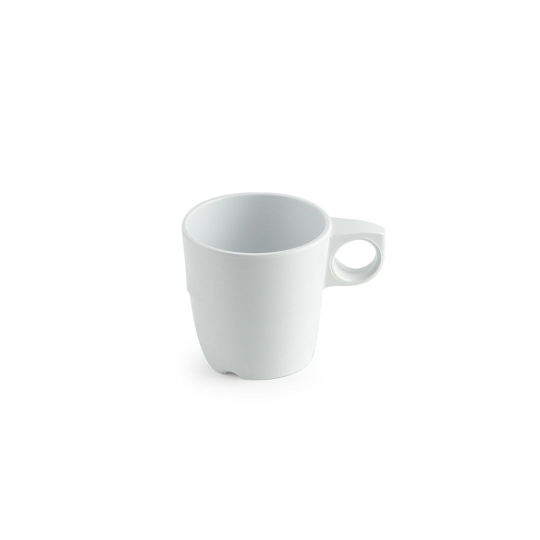 Mug en mélamine 10 oz - Miralyn blanc