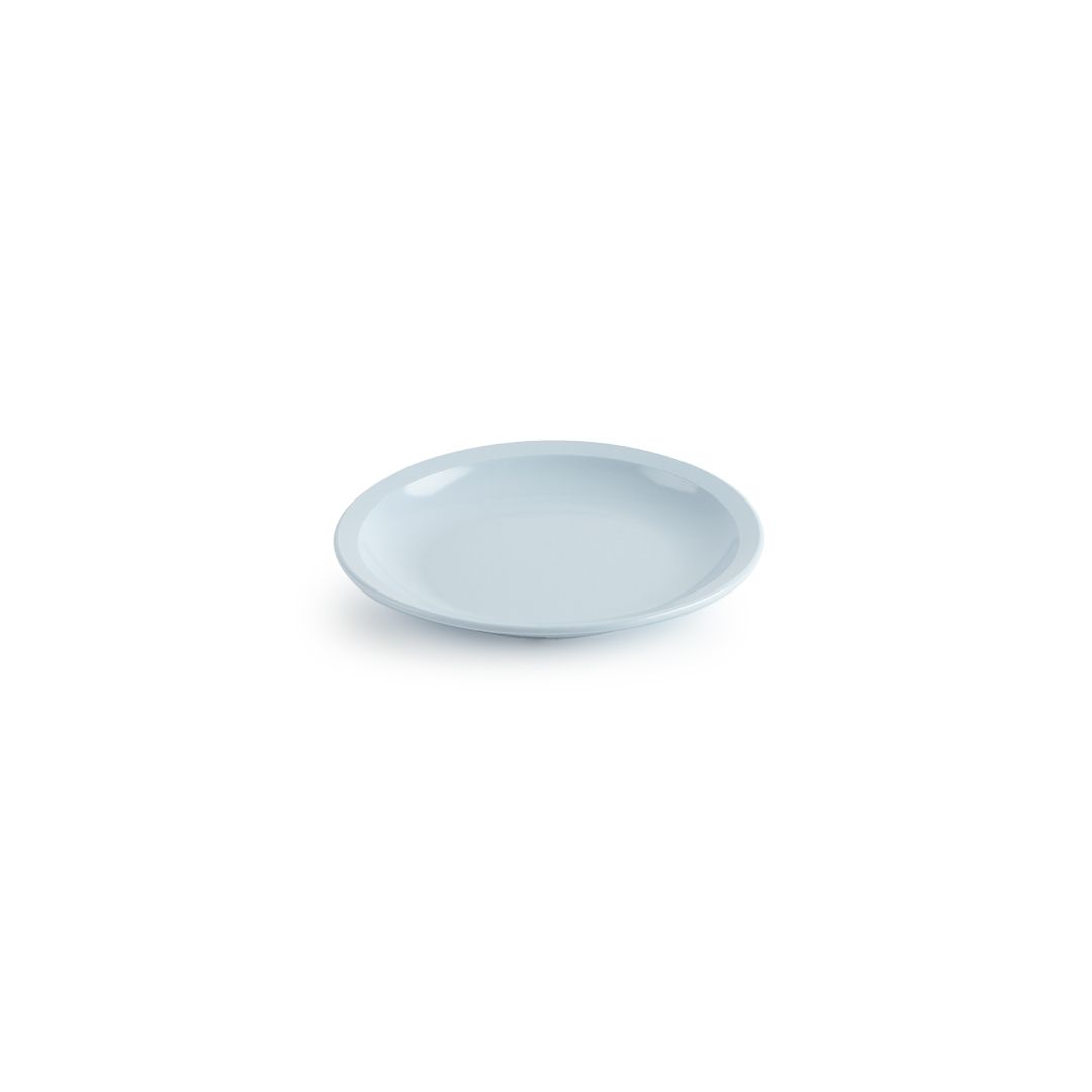 Assiette ronde en mélamine 7" - Miralyn bleu