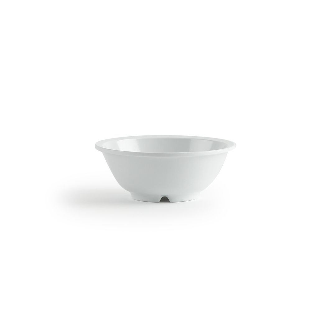 Bol rond en mélamine 12 oz - Miralyn blanc
