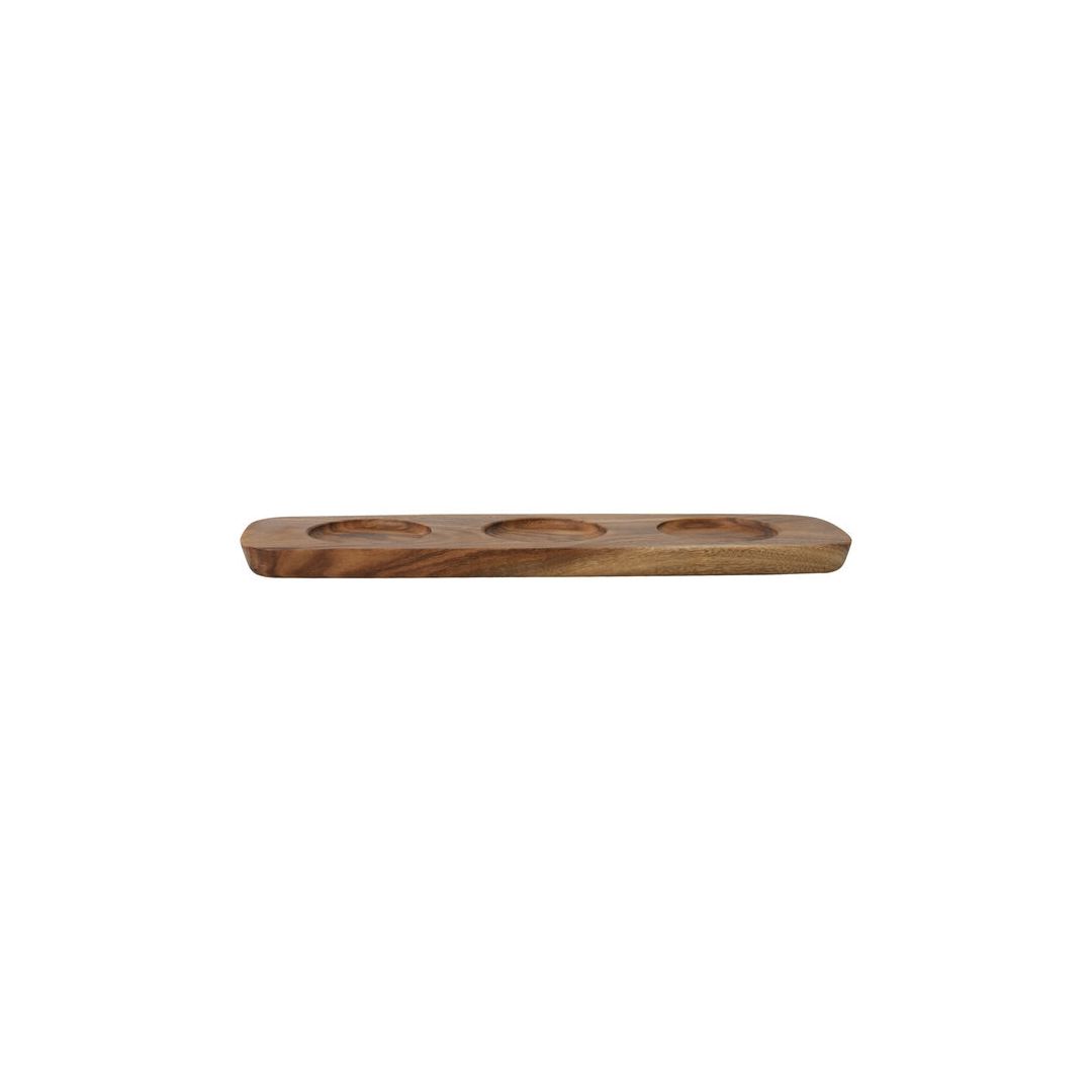 Plateau de service en bois pour petits bols - Artesano Original