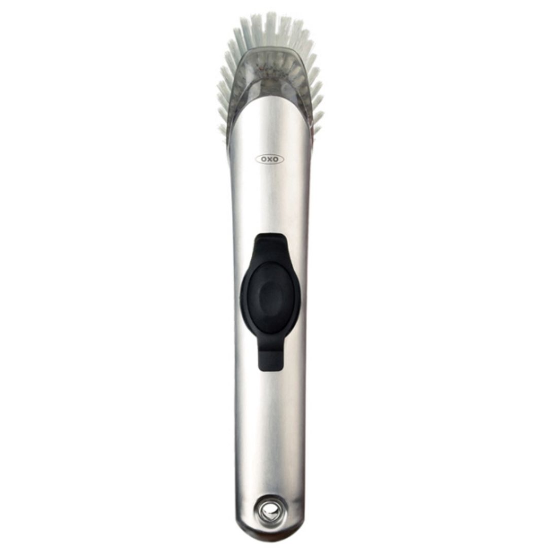 Stainless Steel Soap Dispensing Dish Brush