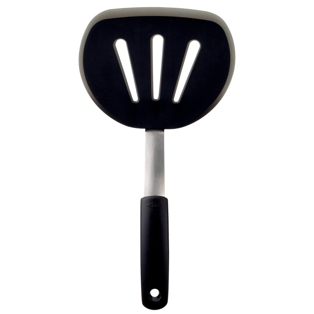 Spatule à crêpe à rainures en silicone 12"