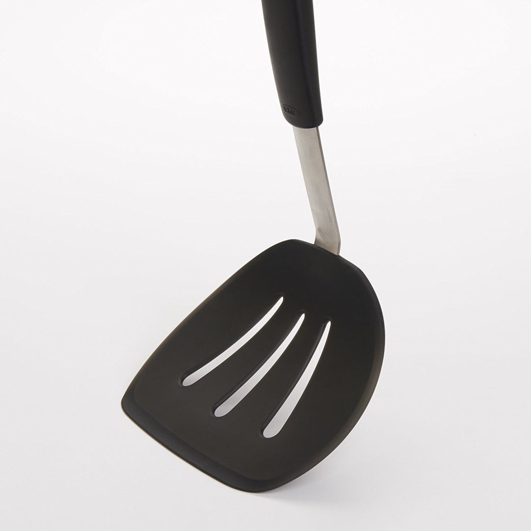 Spatule à crêpe à rainures en silicone 12"